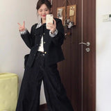 Unique And Beautiful Early Autumn Coat Women 2026 New Spring And Autumn Small Casual Collar Plating Splicing Jacket Tide