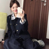 Unique And Beautiful Early Autumn Coat Women 2026 New Spring And Autumn Small Casual Collar Plating Splicing Jacket Tide