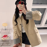 Wind Coat Women's Short Model In The Autumn And Winter Of 2025 New Korean Small Small Leisure High-End Feeling Unique Super-Look
