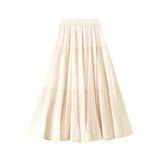 Lady Style Temperament Small Fresh Chiffon Half Skirt 2025 Spring New Korean Version Of The Age Reduction Half-Body Skirt 9188