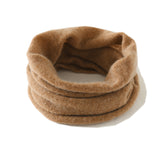 Soft Glutinous Goat 26 Autumn And Winter New Men's And Women's General Neck Sleeve Solid Color Simple To Protect Warm Neck Knitted Neck