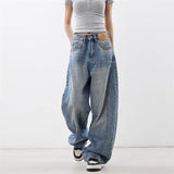 Designing Scimits Jeans Women 2025 Trend With New Loose Broad-Legged Trousers Drag Trousers