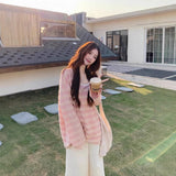 Relaxing Feeling Bumpy Striped Long-Sleeved T-Shirt For Women In Spring 2025 New Loose Lazy Chic Chic Tops