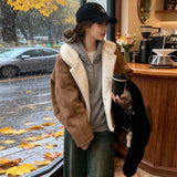 Star Of The Same Xuyan Lamb Coat Woman 2025 New Winter Fur Fur Fur Coat