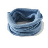 Soft Glutinous Goat 26 Autumn And Winter New Men's And Women's General Neck Sleeve Solid Color Simple To Protect Warm Neck Knitted Neck