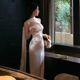 Thai Island Vacation Bra Dress Femininity Designer Niche Shawl Beautiful Glide Dress Dress