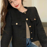Small Fragrant Coat Women's Clothing Spring 2026 New French Short Feel Fried Street Temperament Match On Women's Clothing