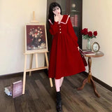 French Retro Hepburn After The Golden Velvet Small Dress New Year Dress Black Dress Women's Spring And Autumn Small Black Dress