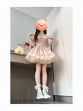 Sweet Babes Small Flying Sleeves Shredded Flower Dress Women's First Summer Love Gentle Wind Cake Princess Dress Waist Fluffy Skirt