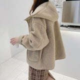 Lamb Wool Coat Women 2026 New Winter Version Of Korean Version Of Loose Korean Version In The Trend Thicken Of The Top Woman