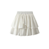 Cake Summer New Pure Wind Lotus Leaves Side Tight Waist Thin A Word Small Half Body Skirt 0507