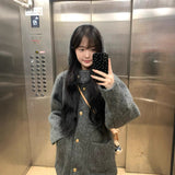 Cotton Thick [There Is Inner] 2025 New Autumn And Winter High-End Wool Coat Female Noble Coat