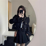 Small Fragrant Coat Women's Spring 2025 New Pure Desire Design Tidaught Short Loose Chic Long-Sleeved Top