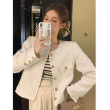 Small Fragrant Coat Women's Clothing Spring 2026 New French Short Feel Fried Street Temperament Match On Women's Clothing
