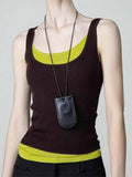 Two Sets Of Slings Waistcoat Women Wear Fashion Temperament Inside And Outside In The Summer Wearing A Sleeveless Top