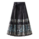 National Style Hanfu Ancient Style Horse Face Skirt Dress Dress Dress Dress 2025 New One-Style Dress 2316