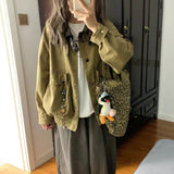 Barn Style Coat Women's Spring And Autumn 2026 New Retro Design Sense Loose Niche Couple Jacket