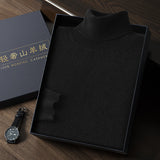 Cashmere 2026 Autumn And Winter New Men's Loose Warm Collar Knitting Sweater