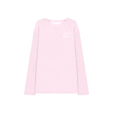 Lazy Wind Slack Blue Top Letter Printing Hoodie T-Shirt Girls Summer Thin Casual Loose Sunscreen Shirt