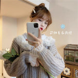Very Fairy Blouse Sweet Age-Rearing Doll-Neck Chiffon Dress Women Spring And Autumn Design Sense Niche Ocean Inside The Shirt