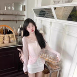 Lazy Wind Pure Want To Show Back With Pink Sun Protection Shirt Women Summer 2025 New Loose Thin Outer Cloth