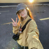 Vintage Collar Storm Coat Women's Autumn 2026 New Loose Casual Men's And Women's Jacket Top Tide