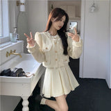 Small Fragrant Coat Women's Spring 2025 New Pure Desire Design Tidaught Short Loose Chic Long-Sleeved Top
