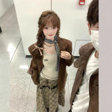 Three Sets Of Women's Autumn And Winter New Suit And Skin Jacket + Inside The Bottom Top + Thin Latter Half-Dress