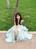 French High-End Atmosphere Temperament Super Fairy Dress Women's New Seaside Thin Waist Design Fairy Dress