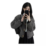 Small Scented Coat Female French Retro Spring And Autumn High-End Vintage Short Jacket Jacket Jacket Autumn And Winter