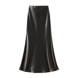 High Waist Display Thin Long Skirt Femininity Femininity Ass Fish Tail Dress 2025 Spring And Summer Hanging Skirt 9937