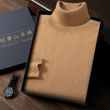 Cashmere 2026 Autumn And Winter New Men's Loose Warm Collar Knitting Sweater