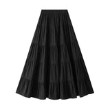 Gentle Wind Sweet Big Cake Skirt Dress Dress Dress Dress Dress Women Spring 2025 New Long Skirt Dress 9076