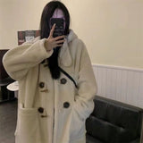 2025 New Thicken Long-Wearing Cotton Clothes Design Feel Lamb Wool Coat Women Winter Coat Tide