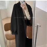 New Year Red Festive Hair Coat Woman 2025 Autumn And Winter New Temperament Reduction Of Thin Nie Coat Coat