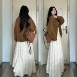 Curry Velvet Jacket Women's Spring And Autumn 2026 New Autumn And Winter Design Sense Korean High-End Jacket Top