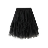 Half-Dress Summer Short Skirt Fairy Net Dress Pony Skirt Girl Short Skirt 1682