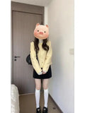 Temperament Small Fragrant Wind To Collect Short Hair Coat Women 2025 Autumn And Winter New Round Neck Long Sleeve Top