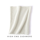 Cashmere 2026 Autumn And Winter New Women's Clothing Warm Small Scarf Thicken Around The Neck Knitted Solid Color Neck Cover