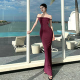 French Temperament Famous Wind Hanging Neck Folded Ass Dress Female Sense Repair-Bhumibreed Dress Dress