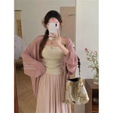 Large-Size Fat Mm Summer Long Sunscreen Cardigan Women Wearing Thin Mesh Shawl Air Conditioning Shawl Knitted Shirt