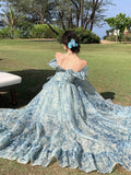Beach Photo Tour Wearing Beach Dress Holiday Bohemian Fairy Dress Bubble Sleeve Dress Floral Dress