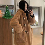 2025 New Thicken Long-Wearing Cotton Clothes Design Feel Lamb Wool Coat Women Winter Coat Tide