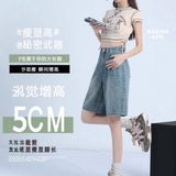 Five-Point Denim Shorts Women's Summer Thin 2025 New Korean Version Of Loose Small Man High-Rise Thin Trousers