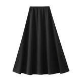 Grey Half-Dress Woman 2025 Spring And Autumn In The Long Fishtail Bag Ass Skirt Small A Word Dress 9131