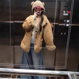 Great-Looking Early Winter Fur In One With Two Sides Of The Lamb Wool Coat Women Autumn And Winter 2026 New Thicker Locomotive Suit