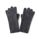 Cashmere 2026 Autumn And Winter New Men's And Women Retro Twist Flowers Thicken Warm Gloves Outdoor Riding Knitted Gloves
