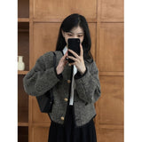 High-Grade French Retro Fragrant Coat Women's Spring And Autumn 2026 New Striped Short Jacket Cardigan Top