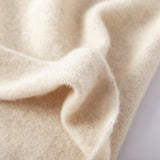 Cashmere 2026 Autumn And Winter New Women's Clothing Warm Small Scarf Thicken Around The Neck Knitted Solid Color Neck Cover