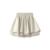 Lace Peng Peng Skirt Skirt Dress Girl Autumn Skirt Bow Dress Skirt Dress Ballet Style Dress 1390
